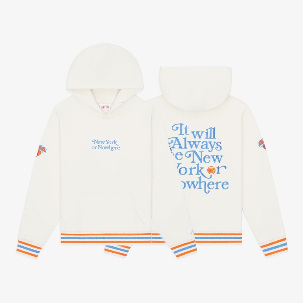 NWOT New York or Nowhere Knicks Hoodie